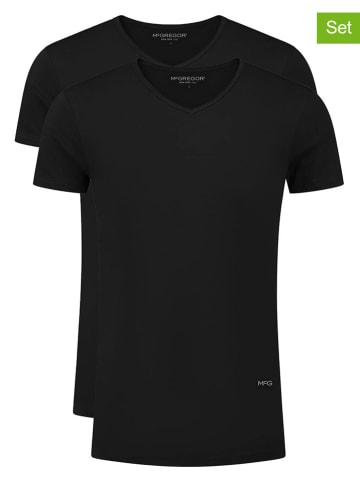 McGregor 2er-Set: Shirts in Schwarz
