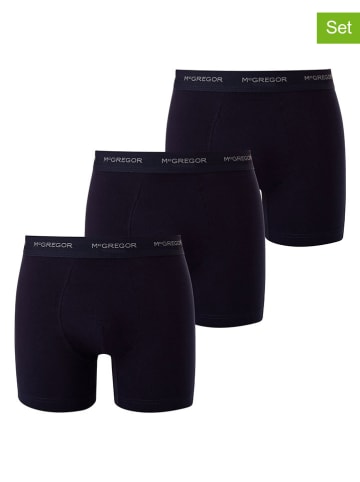 McGregor 3er-Set: Boxershorts in Dunkelblau