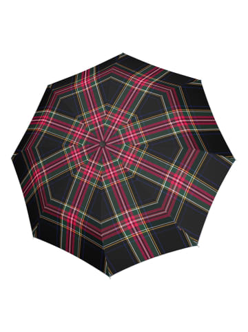 Knirps Parasol w kolorze czerwono-czarnym