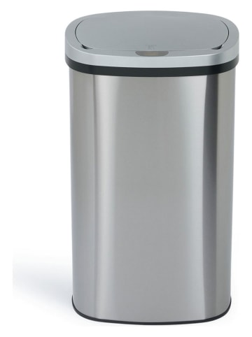 Lifa Living Mülleimer in Silber - (L)70 cm - (B)29 cm - (H)41 cm