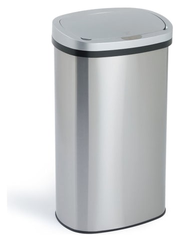 Lifa Living Afvalemmer zilverkleurig - (L)70 x (B)29 x (H)41 cm