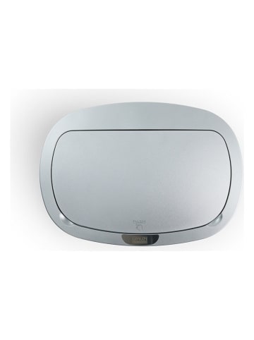 Lifa Living Afvalemmer zilverkleurig - (L)70 x (B)29 x (H)41 cm