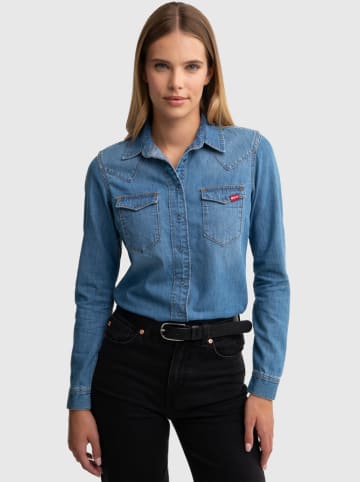 BIG STAR Jeanshemd in Blau
