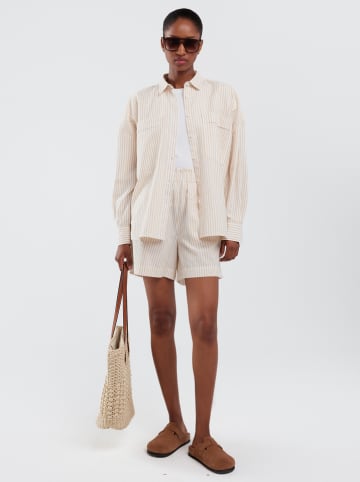 BIG STAR Blouse beige/wit