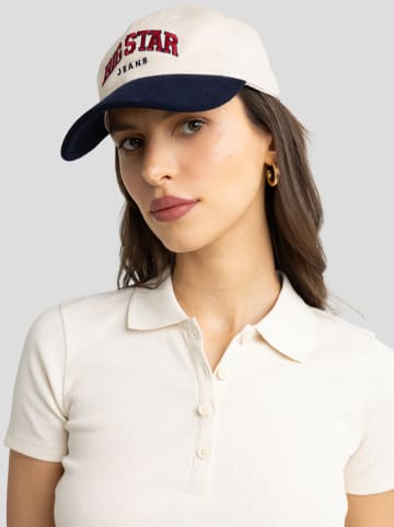 BIG STAR Poloshirt in Creme