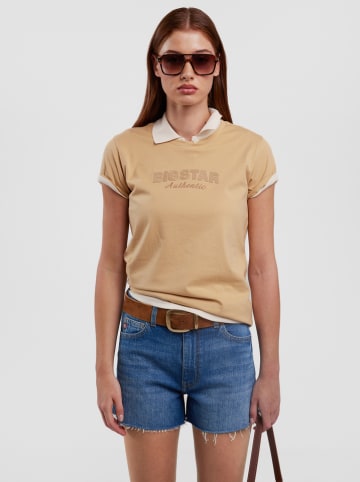 BIG STAR Shirt in Hellbraun
