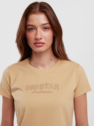 BIG STAR Koszulka w kolorze jasnobrązowym