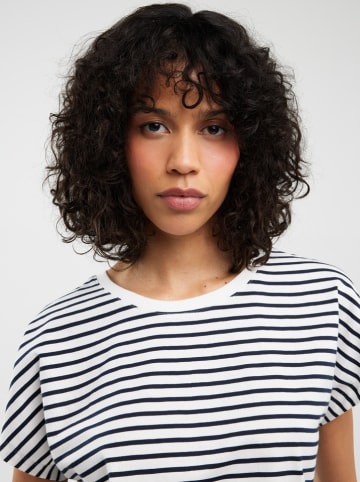 BIG STAR Shirt donkerblauw/wit