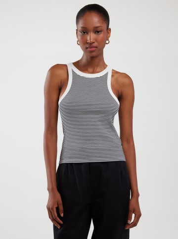 BIG STAR Top zwart/wit
