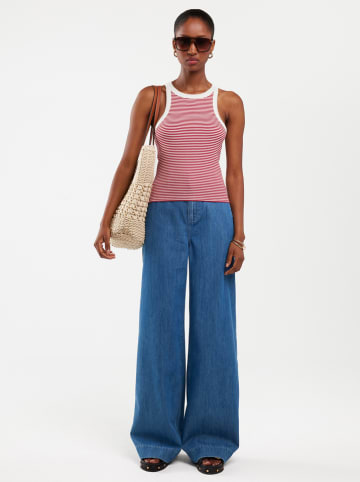 BIG STAR Top rood/wit