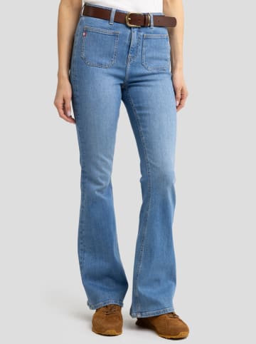 BIG STAR Dżinsy - Flare fit - w kolorze niebieskim