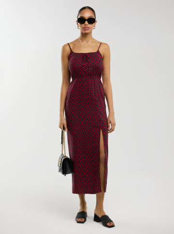 BIG STAR Kleid in Schwarz/ Rot