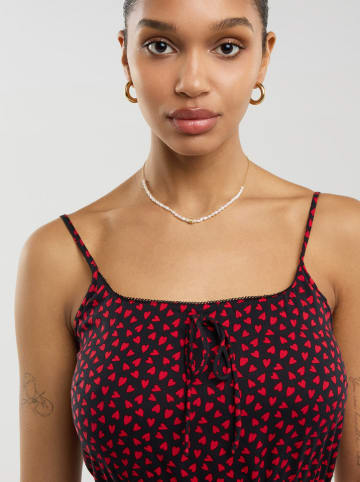 BIG STAR Jurk zwart/rood