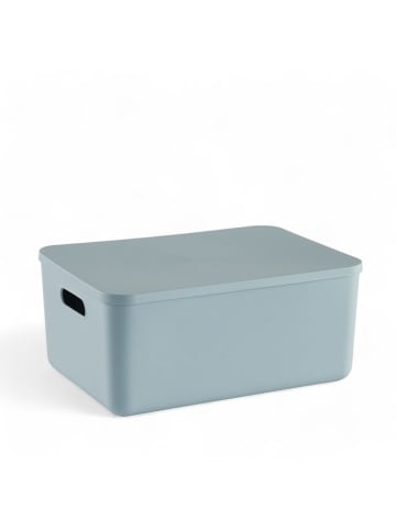 UTILITY Aufbewahrungsbox in Blau - (B)36 x (H)16 x (T)26 cm