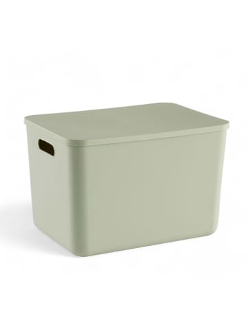 UTILITY Aufbewahrungsbox in Grün - (B)36 x (H)24 x (T)26 cm