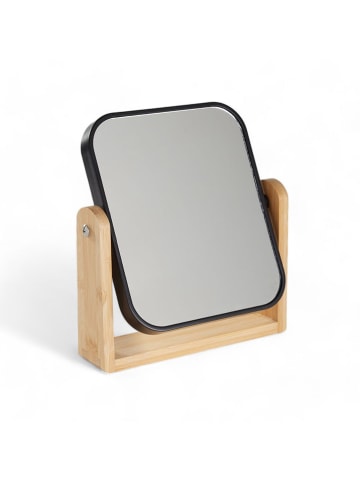 UTILITY Spiegel zwart/lichtbruin - (B)19 x (H)21 x (D)4,5 cm