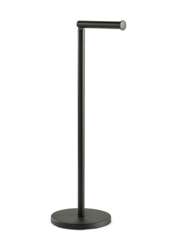 UTILITY Toilettenpapierhalter in Schwarz - (B)17 x (H)73 x (T)17 cm