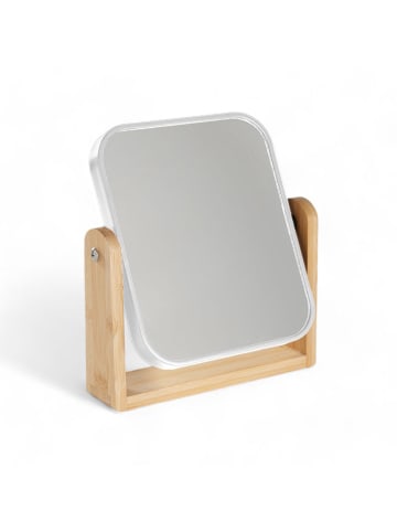 UTILITY Spiegel wit/lichtbruin - (B)19 x (H)21 x (D)4,5 cm