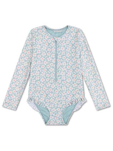 Swim Essentials Strój kąpielowy "Florish" w kolorze błękitnym