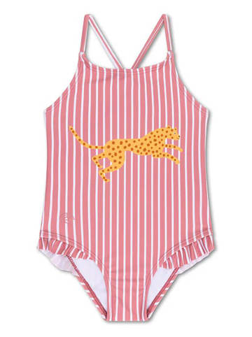 Swim Essentials Badeanzug "Boldlines" in Rot