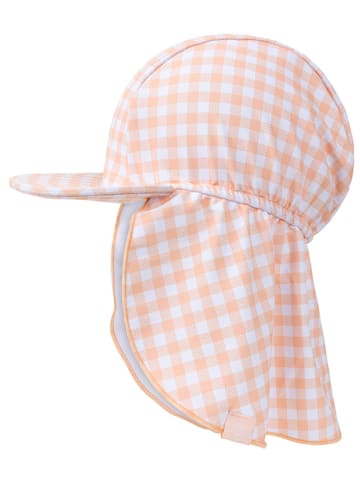 Swim Essentials Nackenschutzcap ''Sunset" in Orange/ Weiß