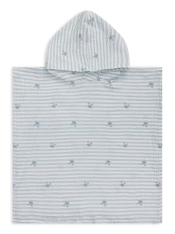 Swim Essentials Ponczo "Oh Crab" w kolorze błękitnym - 55 x 50 cm