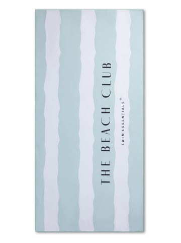 Swim Essentials Strandtuch ''The Beach Club" in Hellblau - (L)180 x (B)90 cm