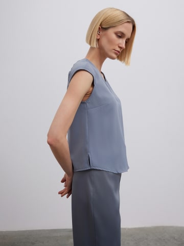 BGN Blouse grijsblauw