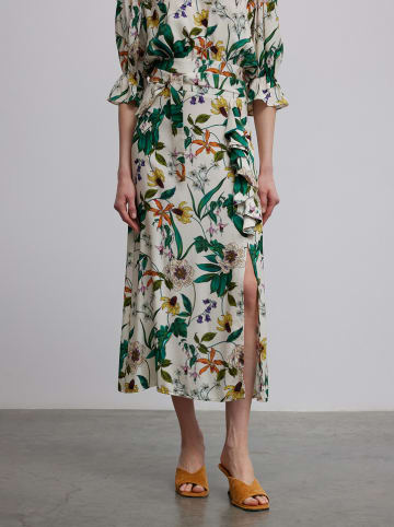 BGN Rok wit/groen