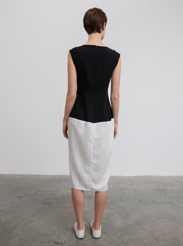 BGN Kleid in Schwarz/ Weiß