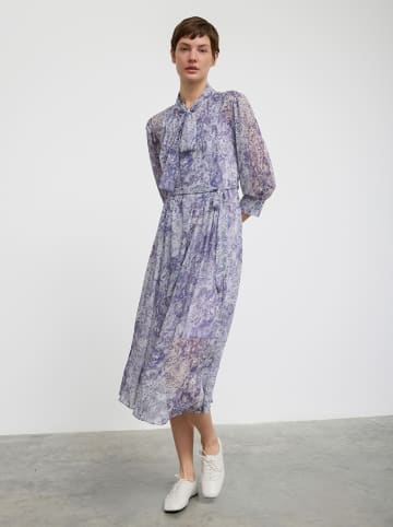 BGN Kleid in Creme/ Lila