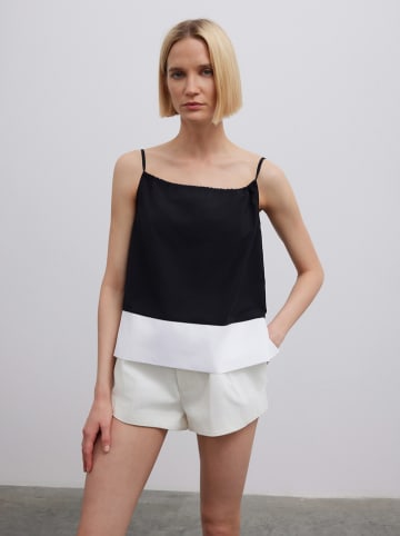 BGN Top in Schwarz/ Weiß