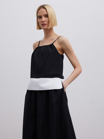 BGN Top in Schwarz/ Weiß