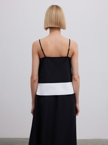 BGN Top in Schwarz/ Weiß
