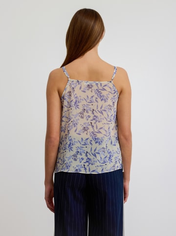 BGN Top in Lila/ Creme/ Hellblau