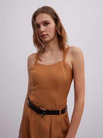 BGN Top in Hellbraun