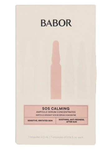 BABOR Ampułki do twarzy (7 szt.) "SOS Calming Concentrates" - po 2 ml