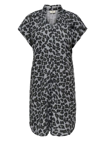 JDY Kleid in Schwarz/ Blau