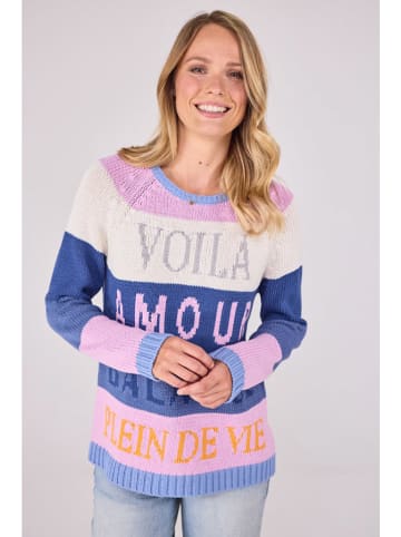 LIEBLINGSSTÜCK Pullover "Bamika" in Blau/ Lila