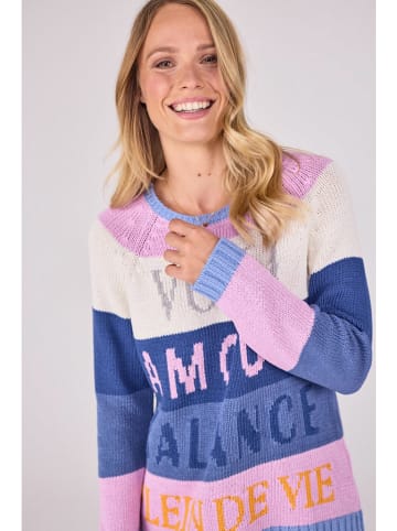 LIEBLINGSSTÜCK Pullover "Bamika" in Blau/ Lila