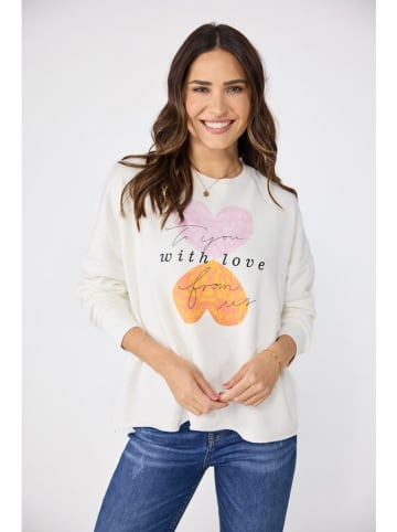 LIEBLINGSSTÜCK Sweatshirt "Cyrene" in Weiß