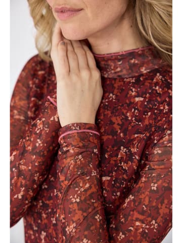 LIEBLINGSSTÜCK Longsleeve "Francisca" in Rot/ Schwarz