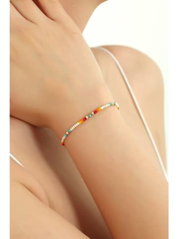 atelier MIU Vergold. Armband mit Zierperlen - (L)16 cm
