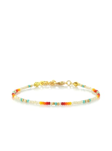 atelier MIU Vergold. Armband mit Zierperlen - (L)16 cm