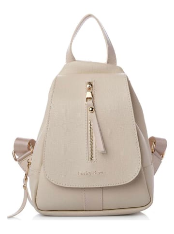 Lucky Bees Rucksack  in Beige - (B)23 x (H)33 x (T)8 cm