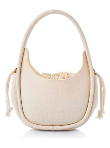 Lucky Bees Henkeltasche "Hedy" in Beige - (B)28 x (H)21 x (T)9 cm