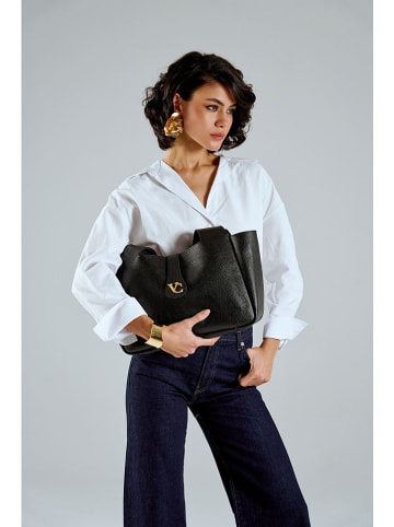 Vince Camuto Schultertasche "L'Aquila" in Schwarz - (B)33 x (H)22 x (T)15 cm