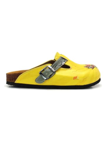 Calceo Clogs in Gelb