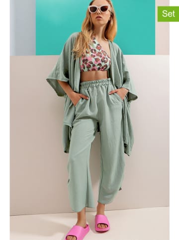 Trend Alacati 2tlg. Outfit in Grün