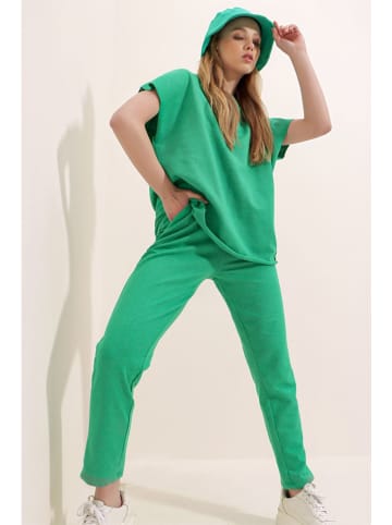 Trend Alacati 2tlg. Outfit in Grün